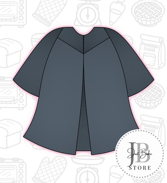 130. Graduation Gown Cookie Cutter