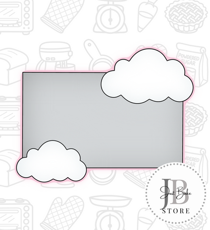 135. Cloud Plaque Cookie Cutter