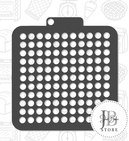 152. Circle Sprinkle Stencil
