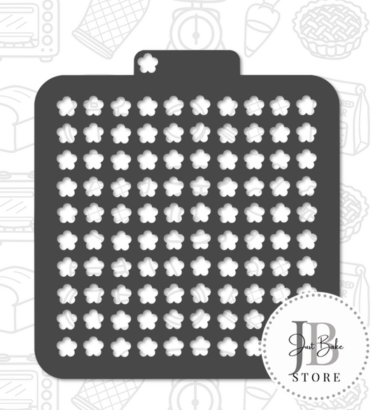 156. Flower Sprinkle Stencil