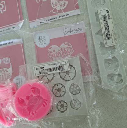 SALE BUNDLE 17 - Debossers and Moulds