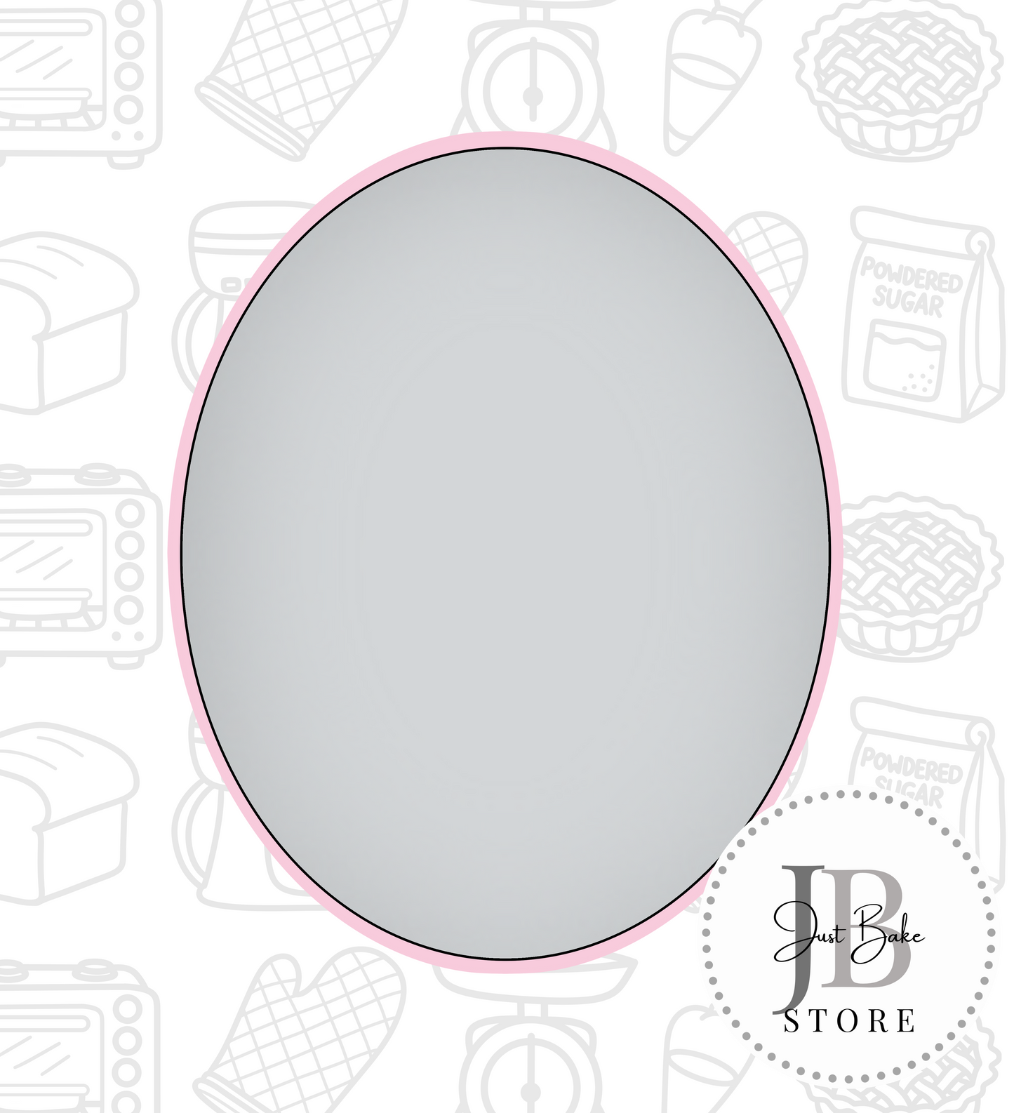 177. Oval Cookie Cutter
