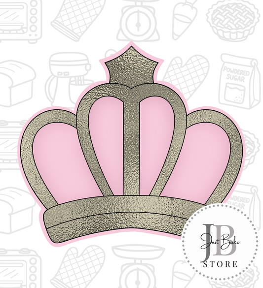 178. Princess Crown Cookie Cutter