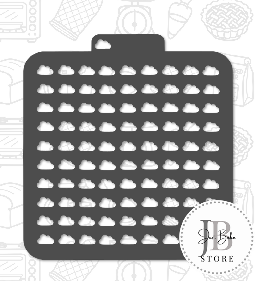 Sprinkle Cloud Sprinkle Stencils – justbakestore