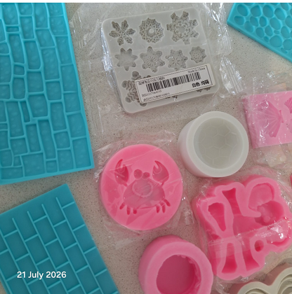SALE BUNDLE 19 -  Moulds and impression tiles