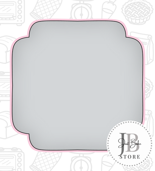 190. Plaque Cookie Cutter