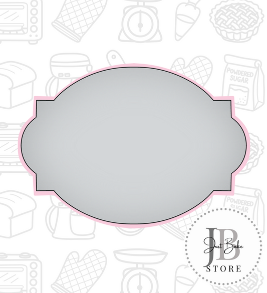 195. Plaque Cookie Cutter