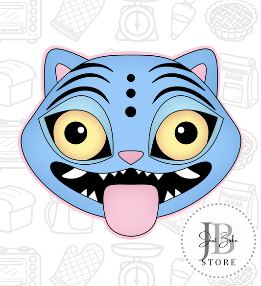 201. Demon Hunter - Derpy Cat Cookie Cutter