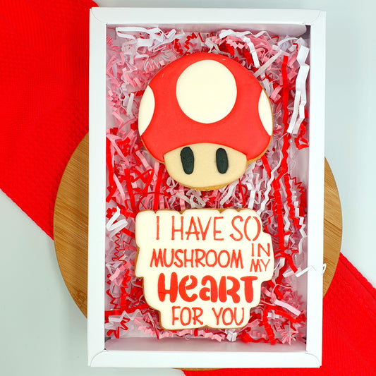 J295 - SO MUSHROOM IN MY HEART FOR YOU COOKIE CUTTER SET (Stencil to be Bought Separately)