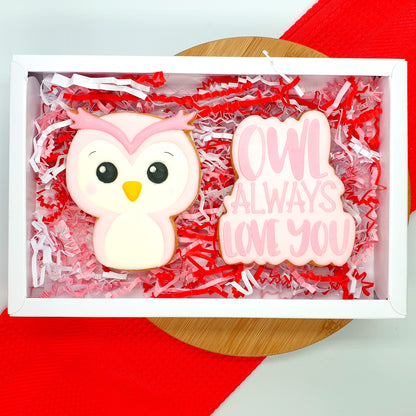 J280 - OWL ALWAYS LOVE YOU COOKIE CUTTER SET (Stencil to be Bought Separately)