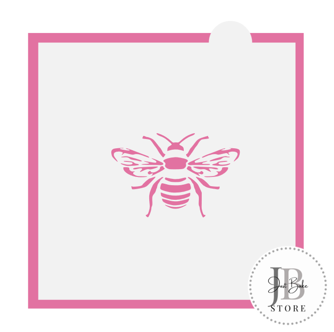 212. Bee Stencil