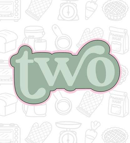 Number Cookie Cutter