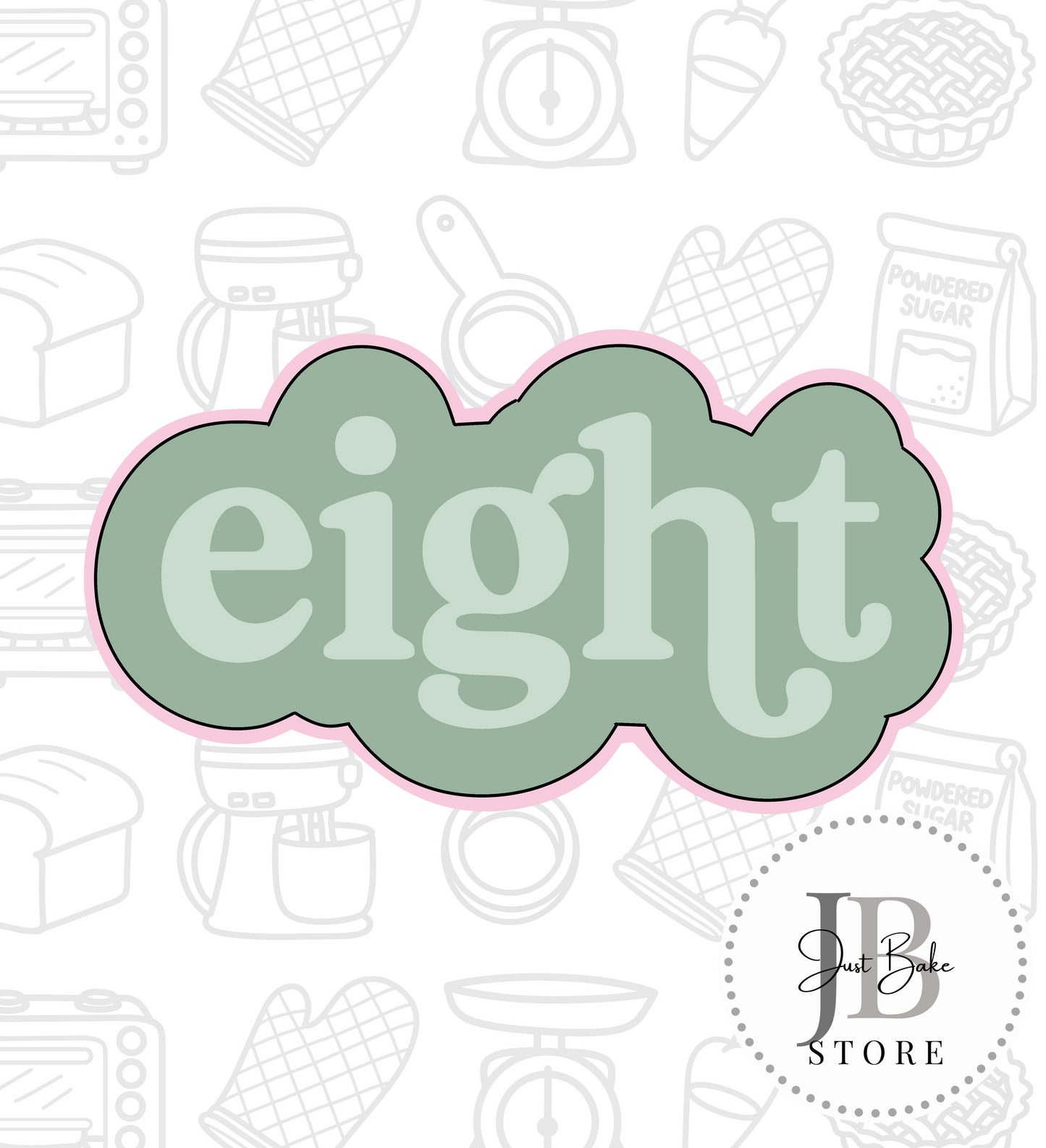 Number Cookie Cutter