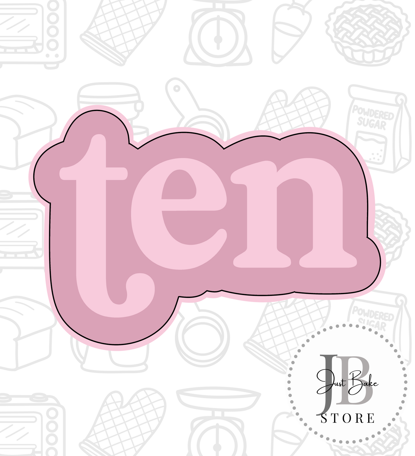 Number Cookie Cutter