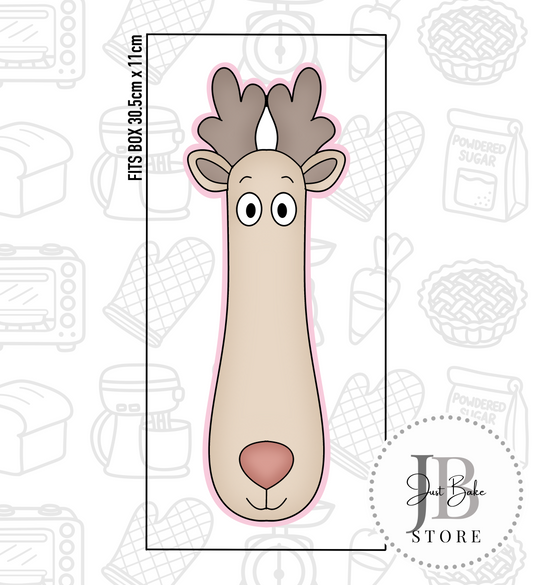 286. Tall Reindeer Cutter (25cm x 8cm)