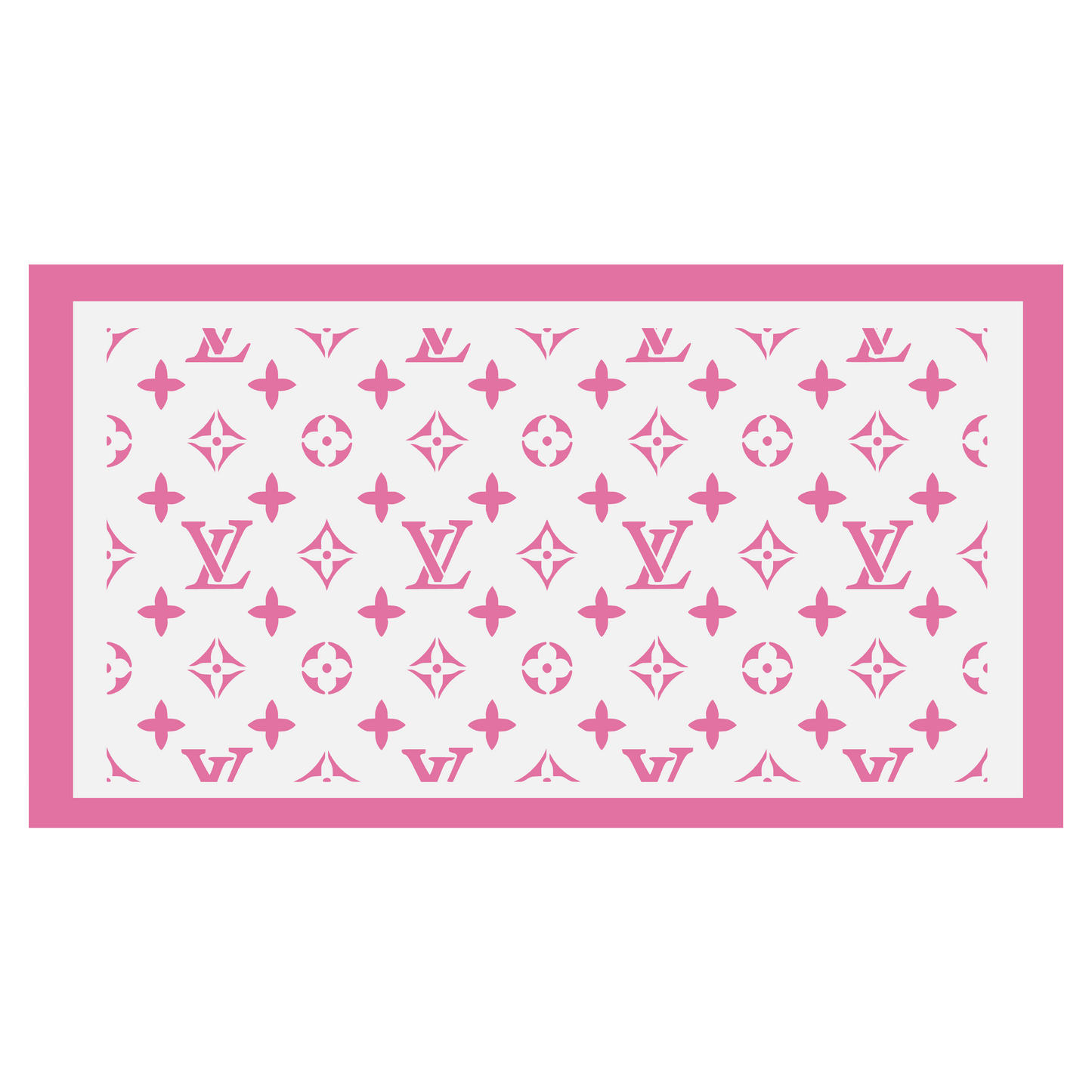 312. Louis Vuitton Cake Stencil