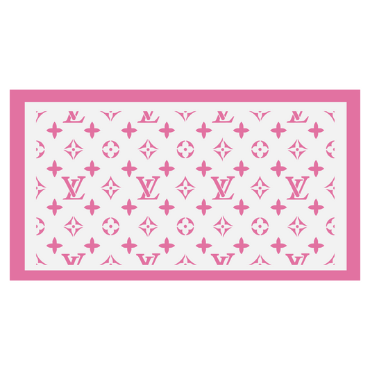 312. Louis Vuitton Cake Stencil