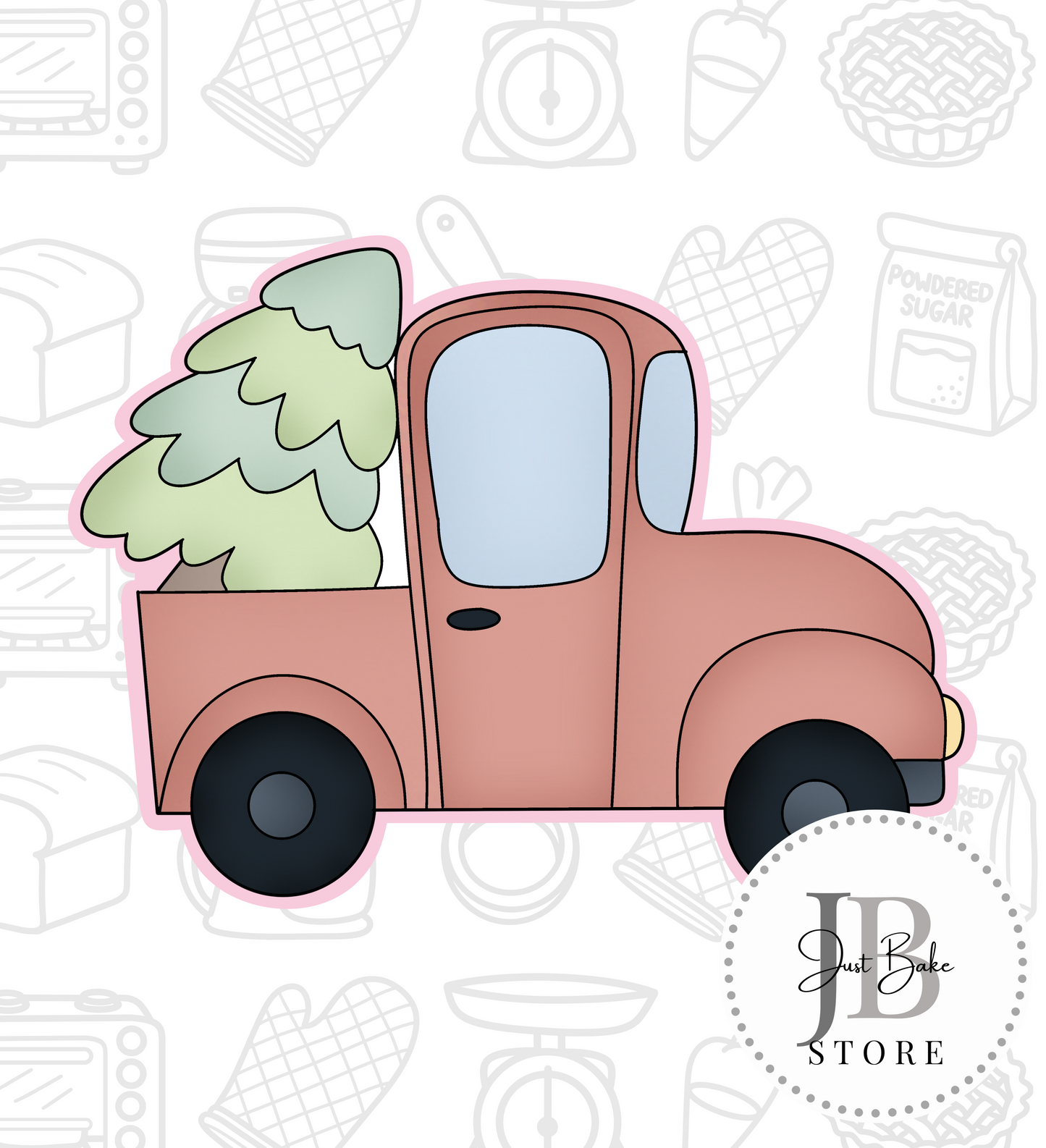 325. Tree Car Cookie Cutter