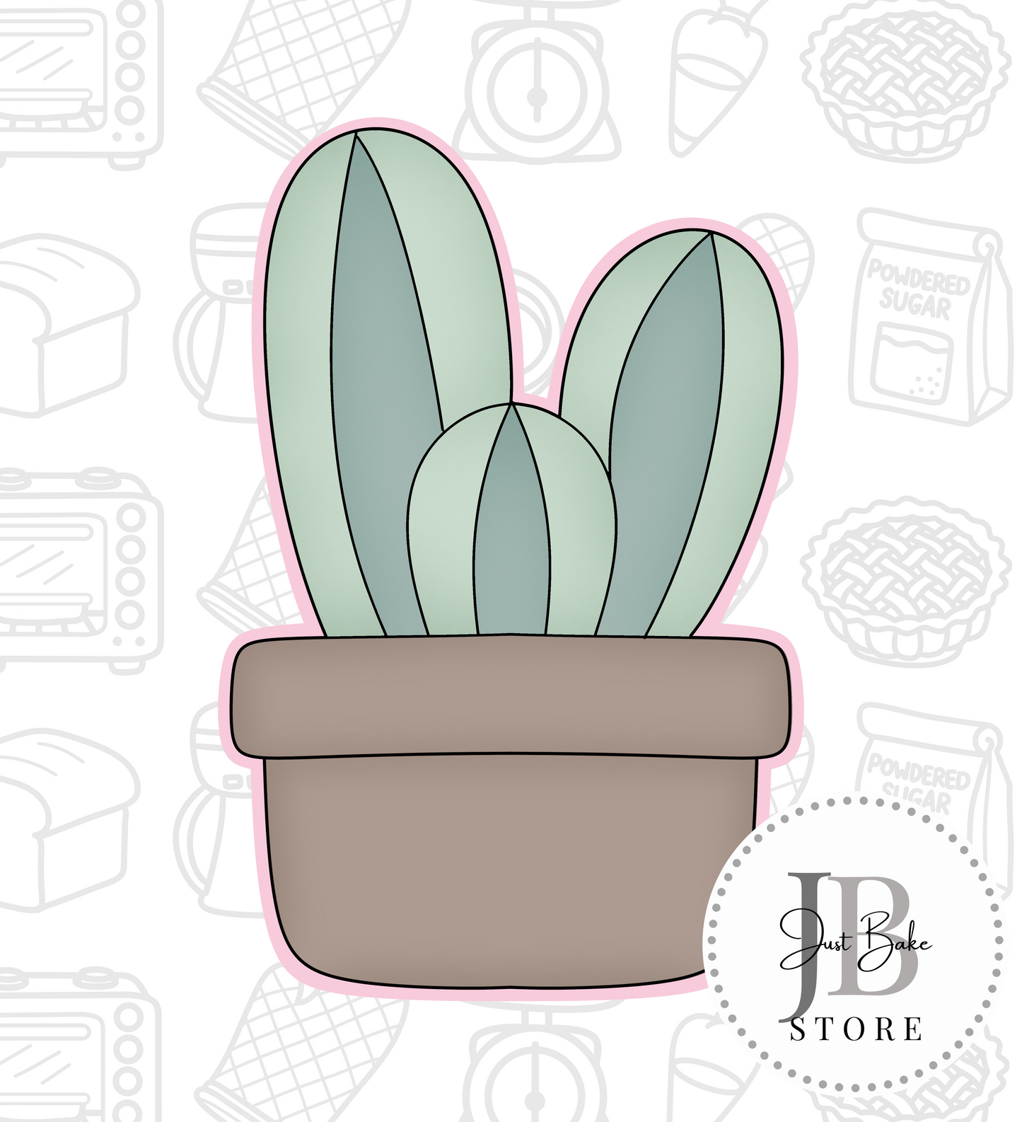 340. Cactus Cookie Cutter