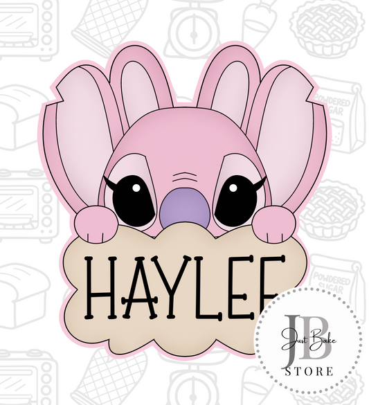 347. Lilo and Stitch Plaque Cookie Cutter