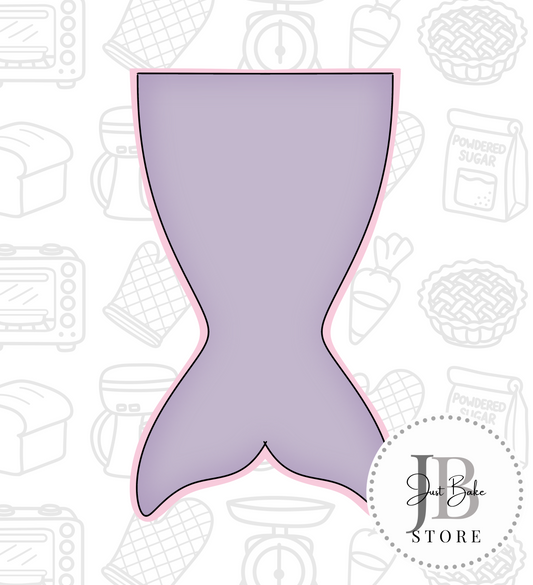 348. Mermaid Tail Cookie Cutter