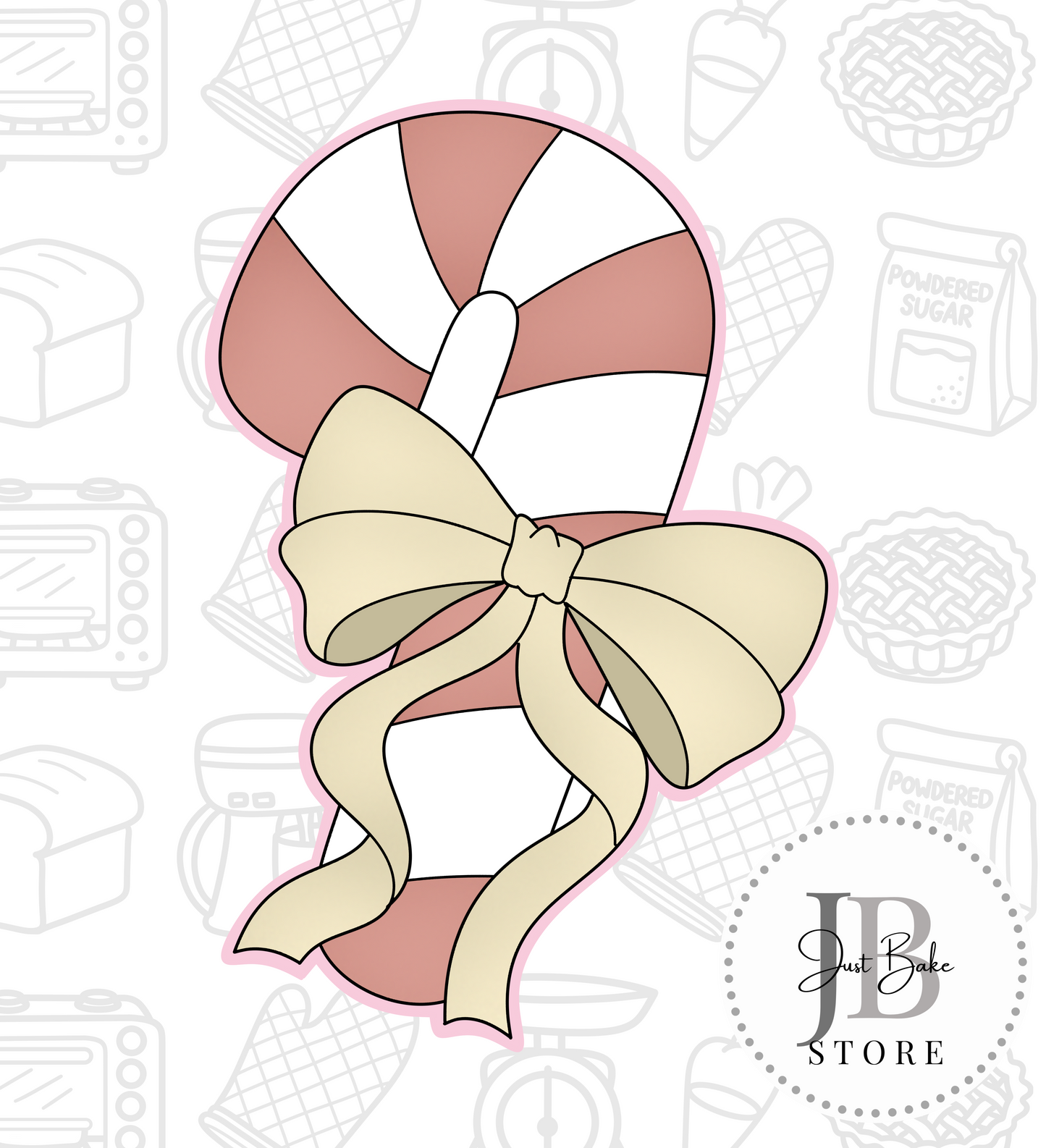 354. Candy Cane Cookie Cutter