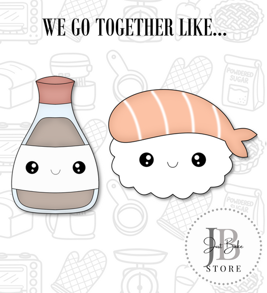 363. We go Together Like Soya and Susi Cookie Cutter Set