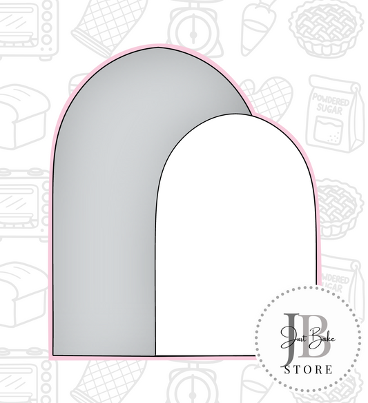 392. Plaque Cookie Cutter (Arch)