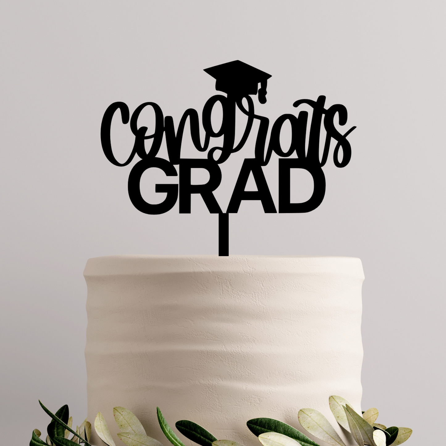 695. Congrats Grad Cake Topper