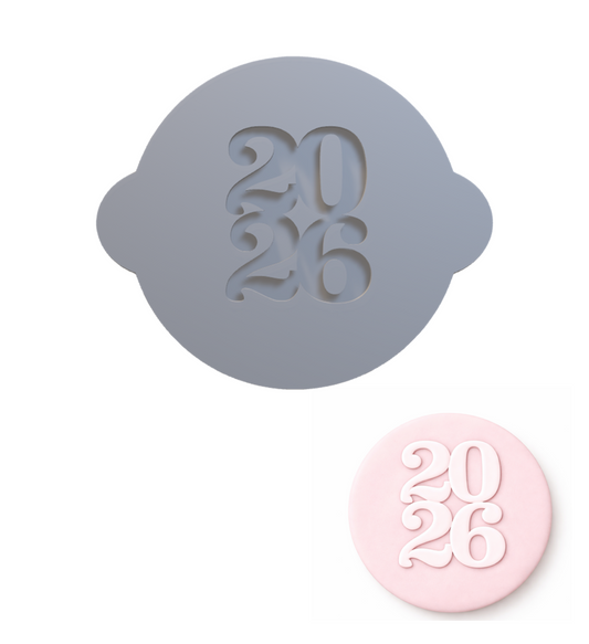 702. Graduation 2026 Fondant Debosser (3D Printed)