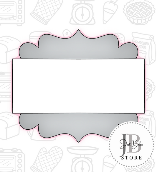 402. Plaque Cookie Cutter