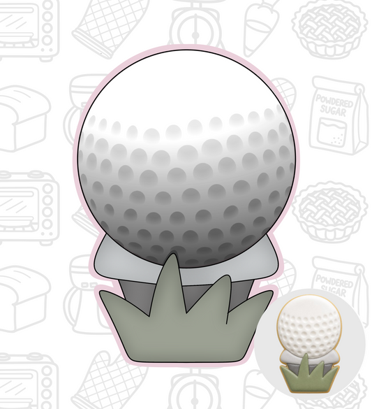 43. Golf Ball Cookie Cutter
