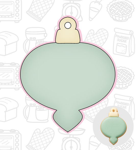 430. Christmas Bubble (Ornament) Cookie Cutter
