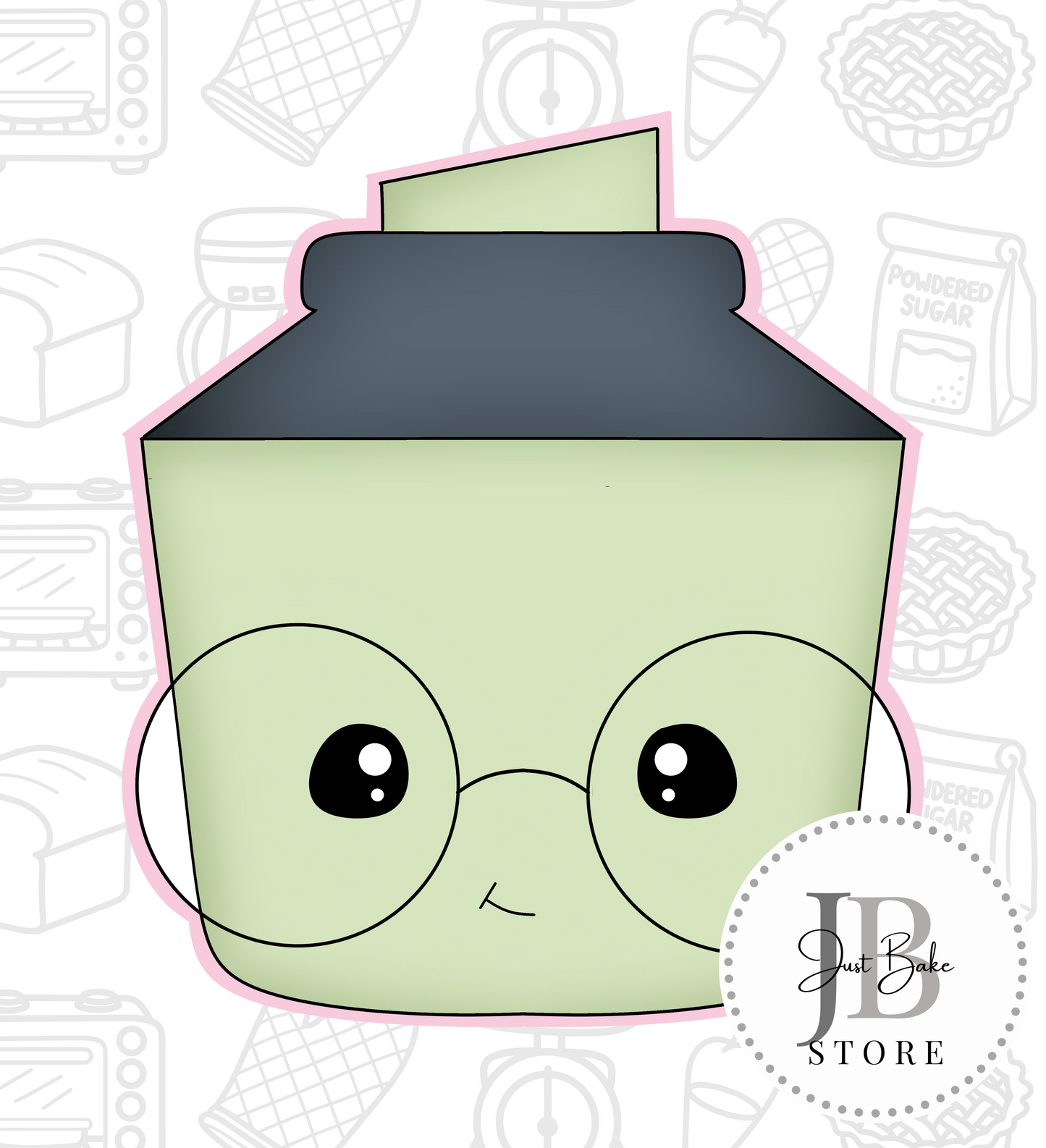 438. Nerd School Stationary Cookie Cutter