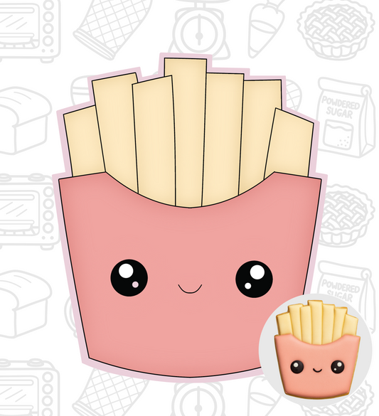 448. Fries Cookie Cutter