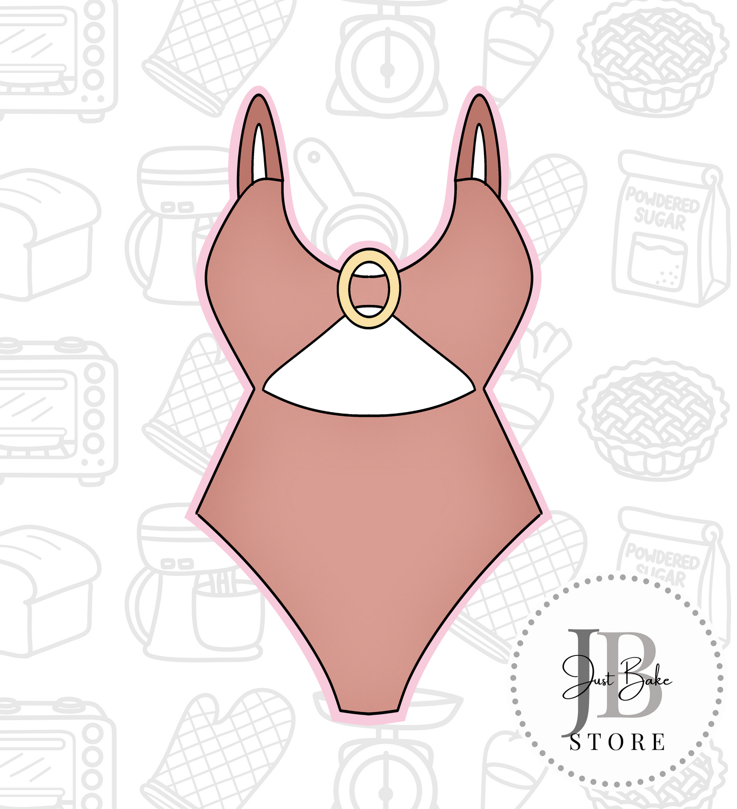 452. Swimsuit Cookie Cutter