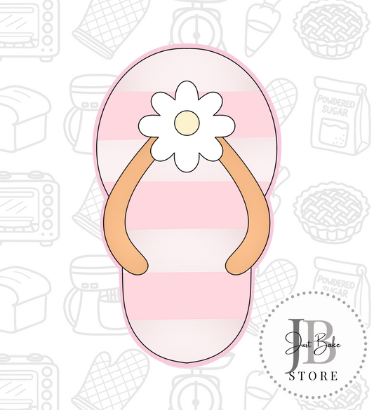 455. Flip Flop Cookie Cutter