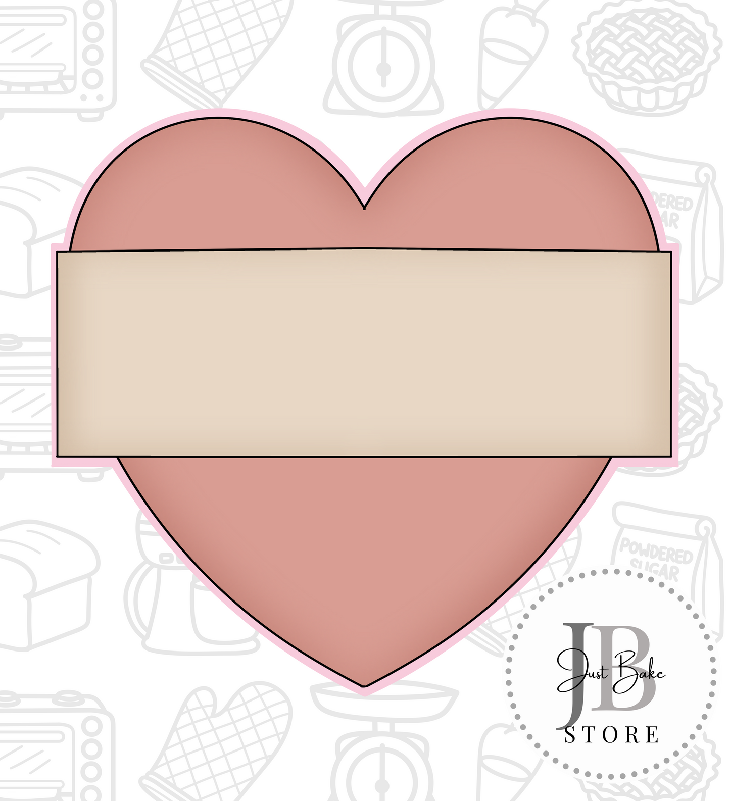 465. Heart Cookie Cutter