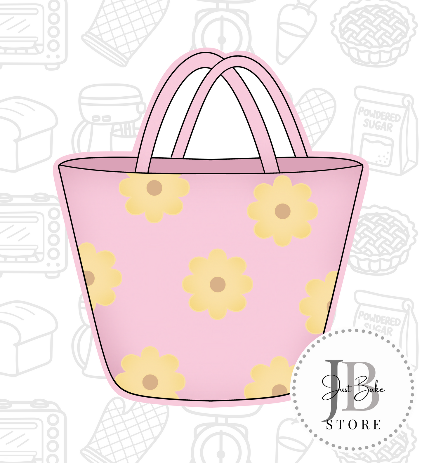 470. Beach Bag Cookie Cutter