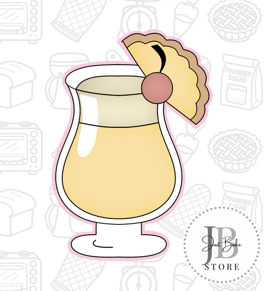 478. Cocktail Glass Cookie Cutter