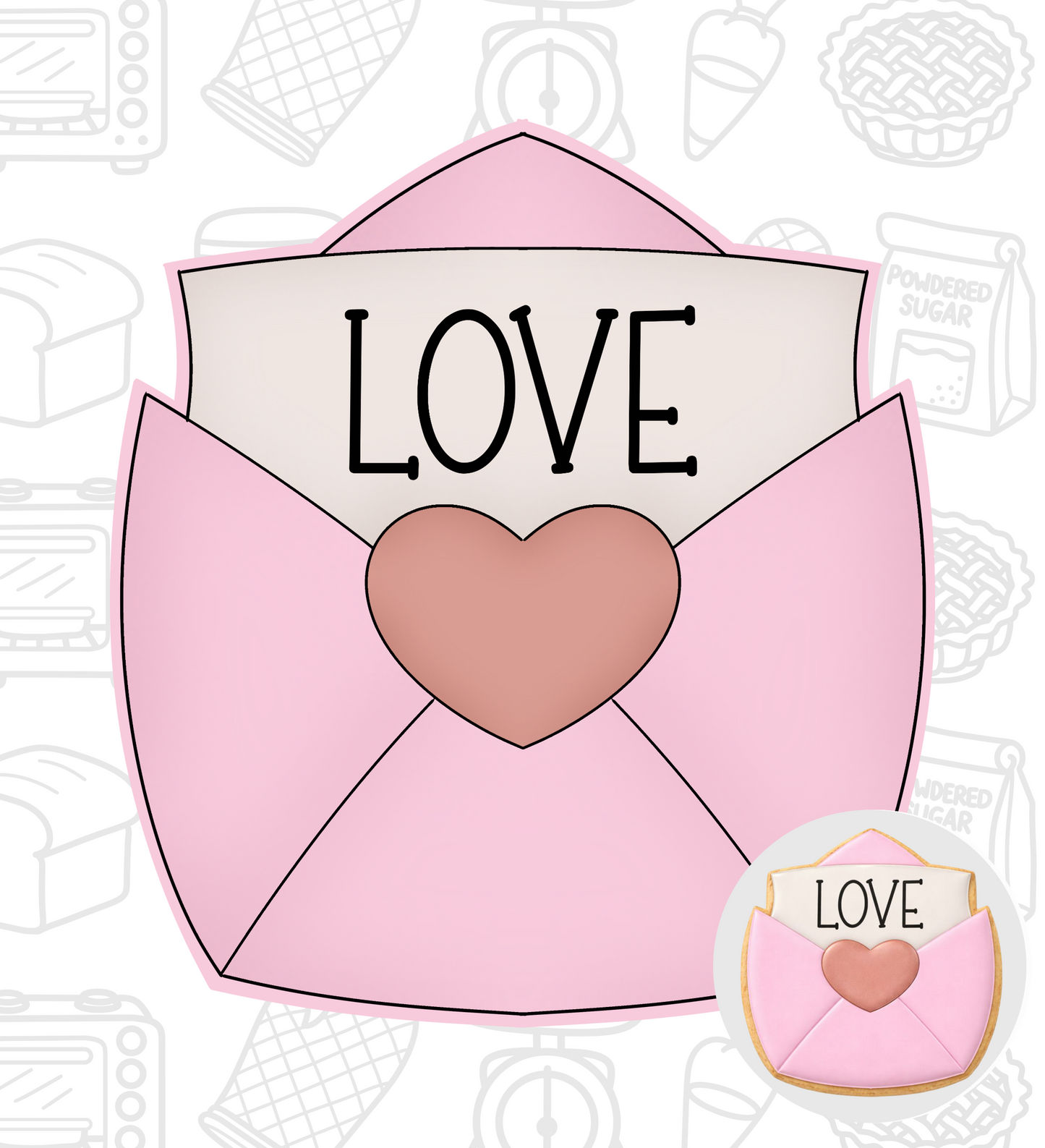 487. Envelope Cookie Cutter