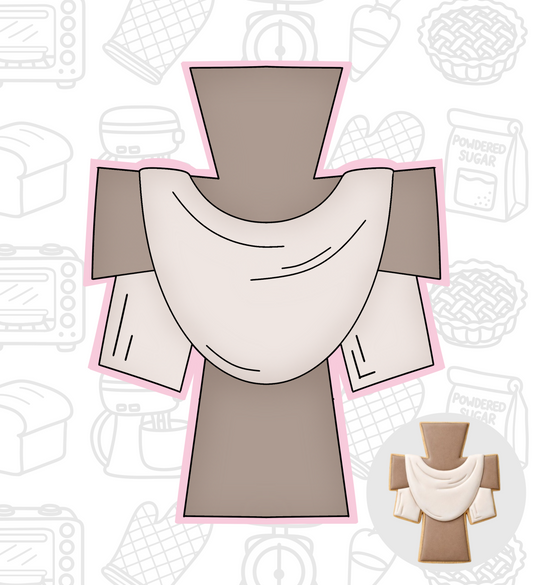 557. Easter Cross Cookie Cutter