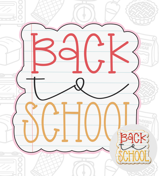 571. Back to School Cookie Cutter