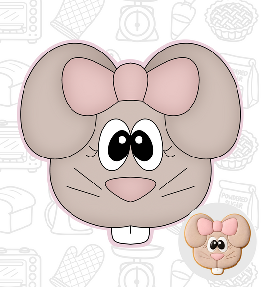 576. Bunny Girl Cookie Cutter