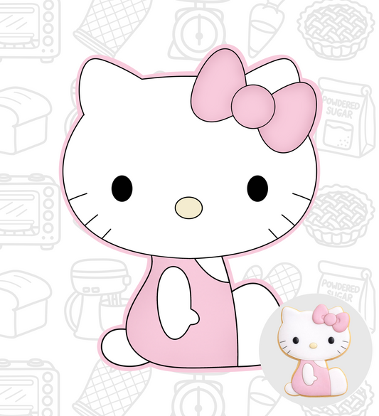 632. Hello Kitty Cookie Cutter