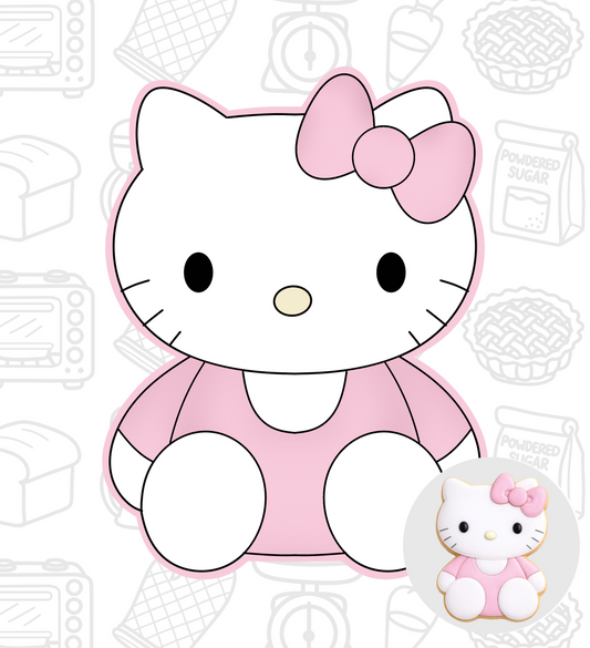 633. Hello Kitty Cookie Cutter