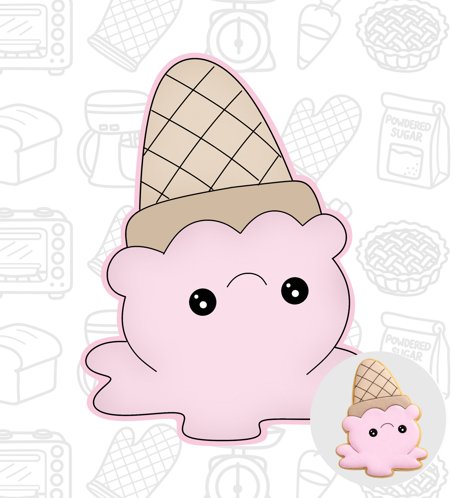 634. Ice Cream Cookie Cutter