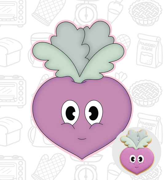 639. Beetroot Cookie Cutter
