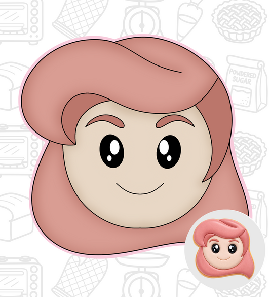 646. Little Mermaid Cookie Cutter