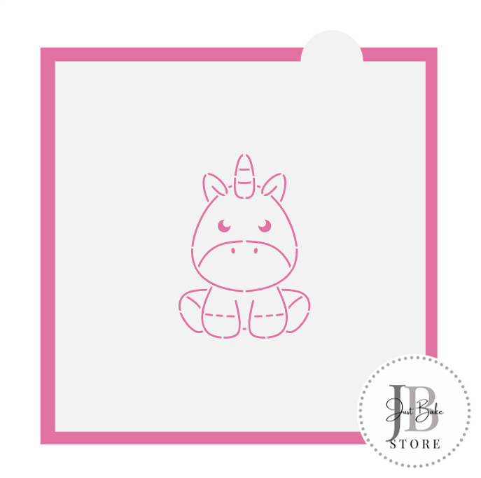 656. Unicorn PYO Stencil